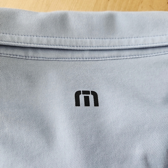 Travis Mathew Cacti Field Blue/Black Polo Golf Shirt Sz XXXL - Picture 4 of 12